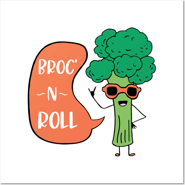 Broc' n Roll Wall Art by SWON Design